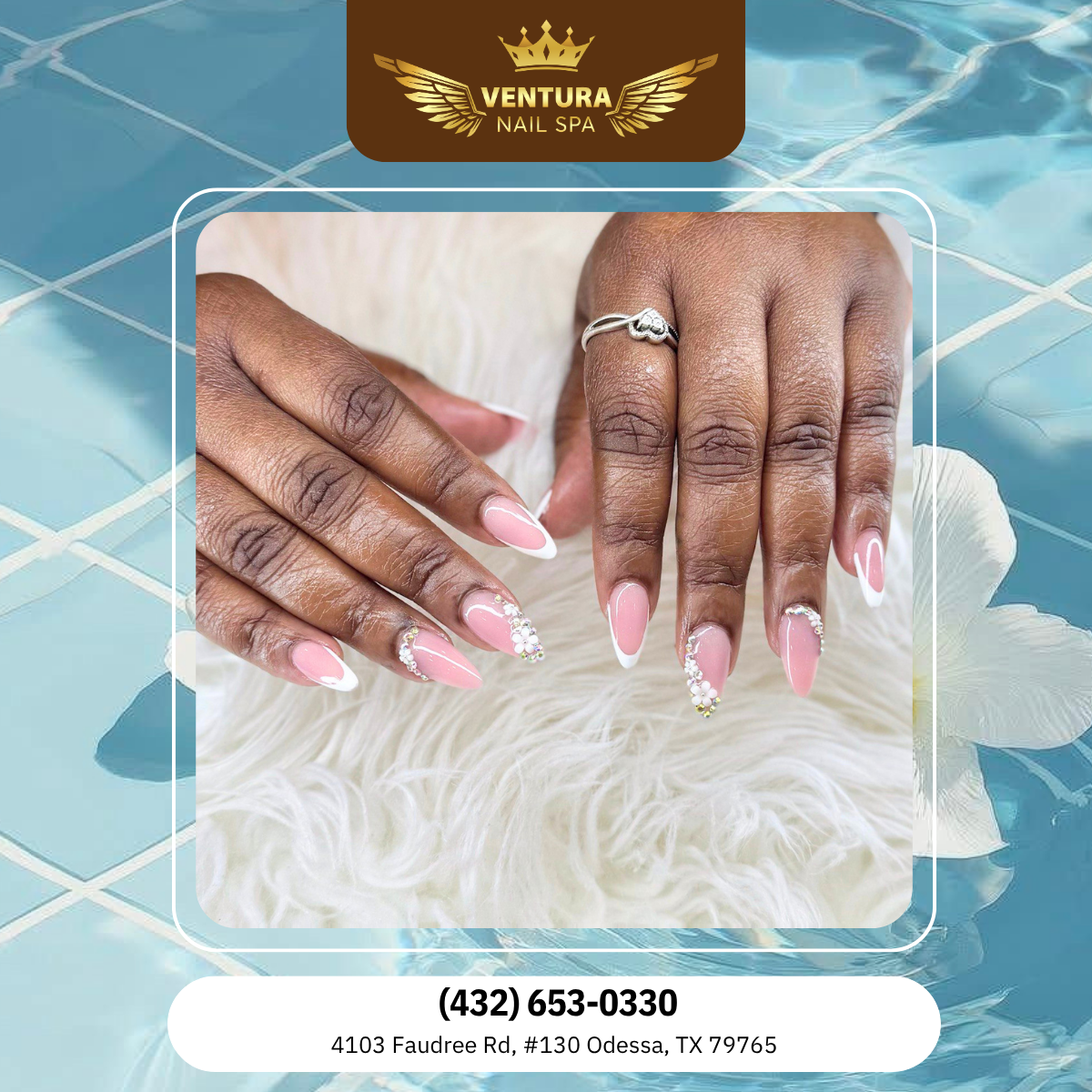 Ventura Nail Spa logo